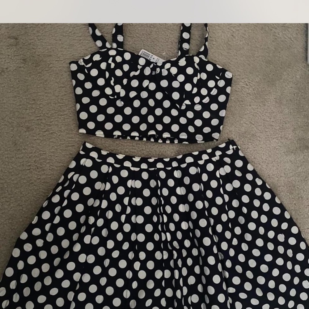 Polka Dot Kids Dress Set
